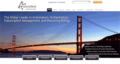 Desktop Screenshot of ensim.com